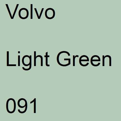 Volvo, Light Green, 091.